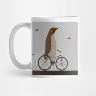 Penguin on Bicycle Mug